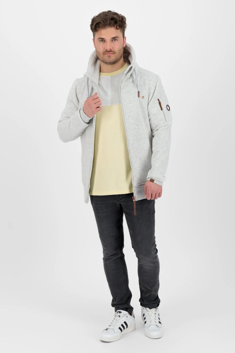 Alife & Kickin BennyAK A T-Shirt beige Colorblock