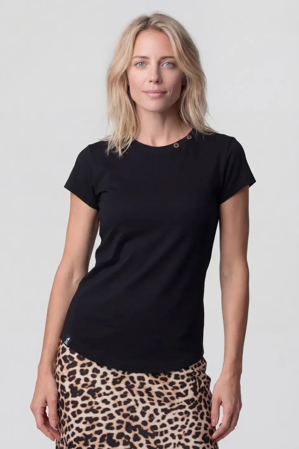 Alife & Kickin TabithaAK A Shirt Schwarz Baumwolle
