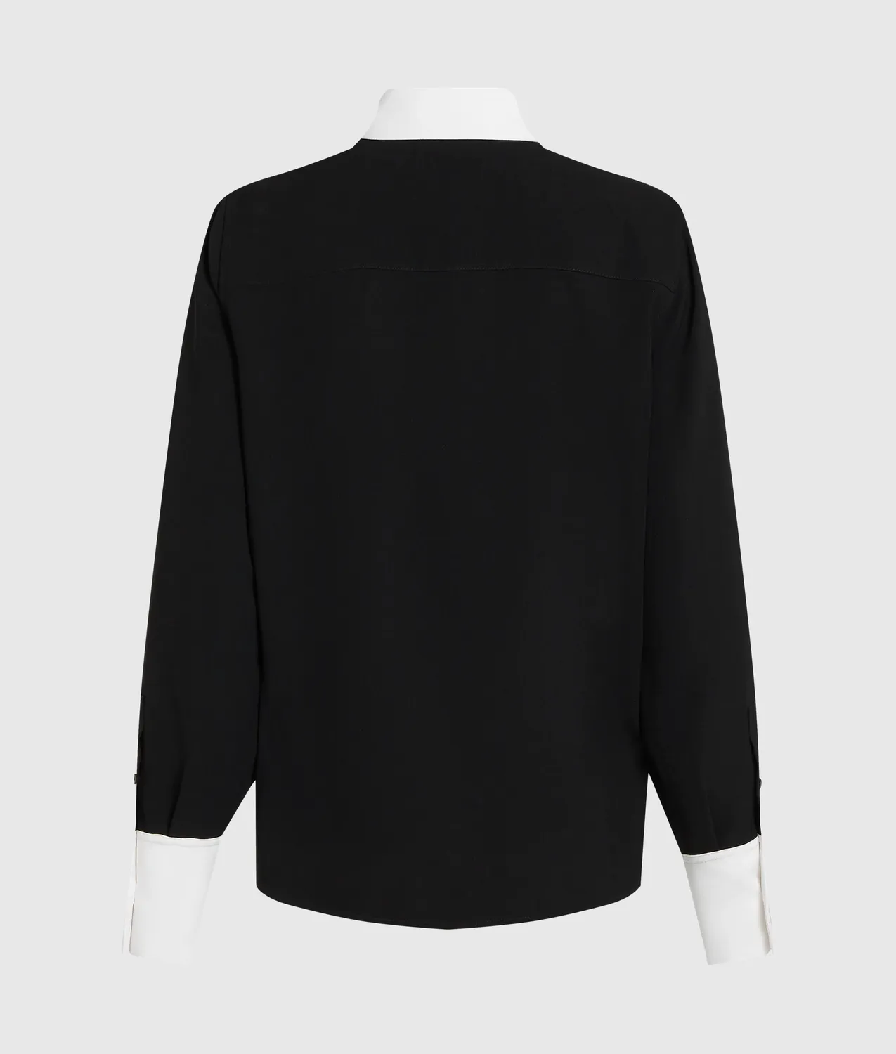 Karl Lagerfeld Contrast Karl Letter Hemd Kontrastkragen