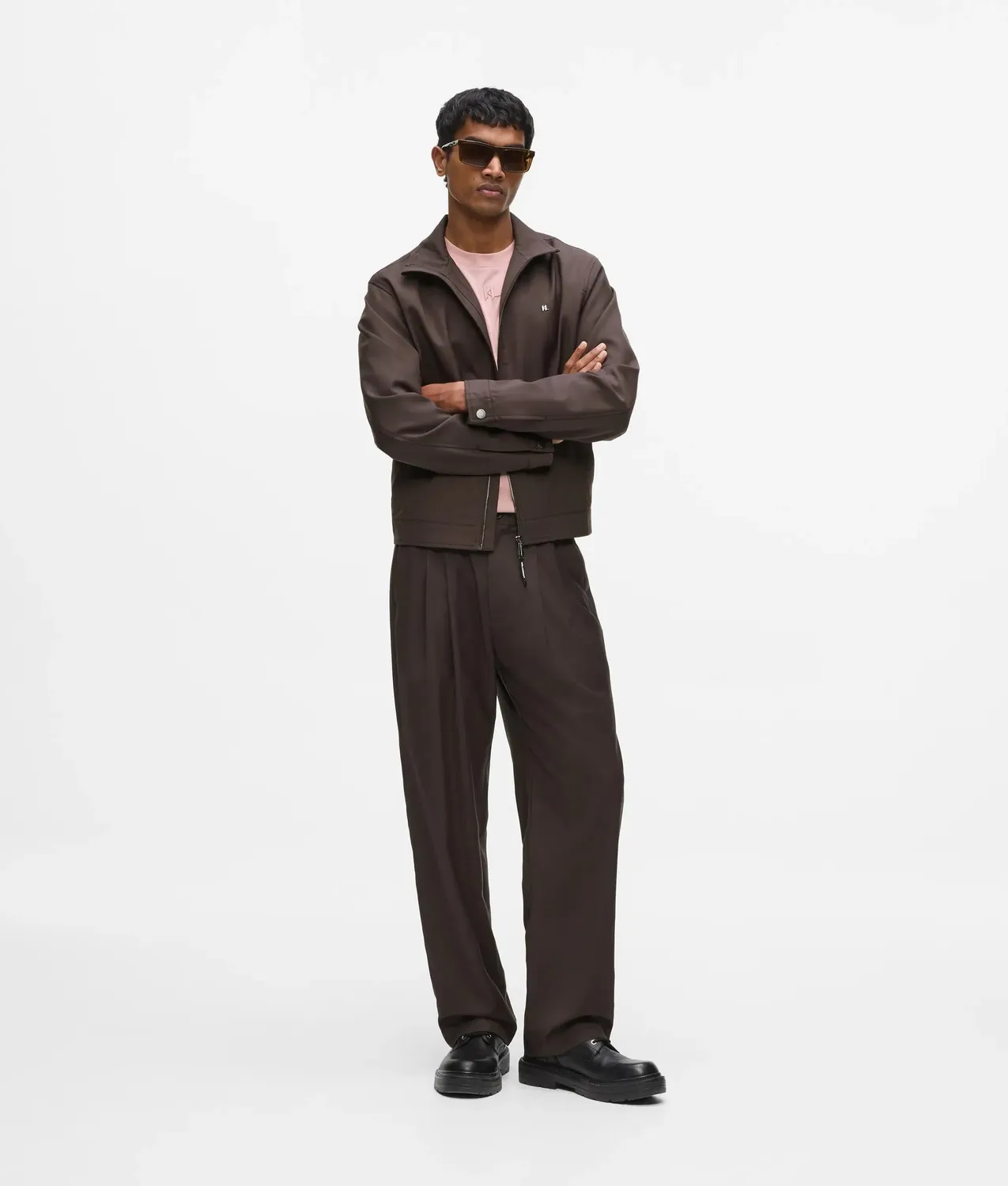 Karl Lagerfeld Classics Wollmix Hose gerades Bein