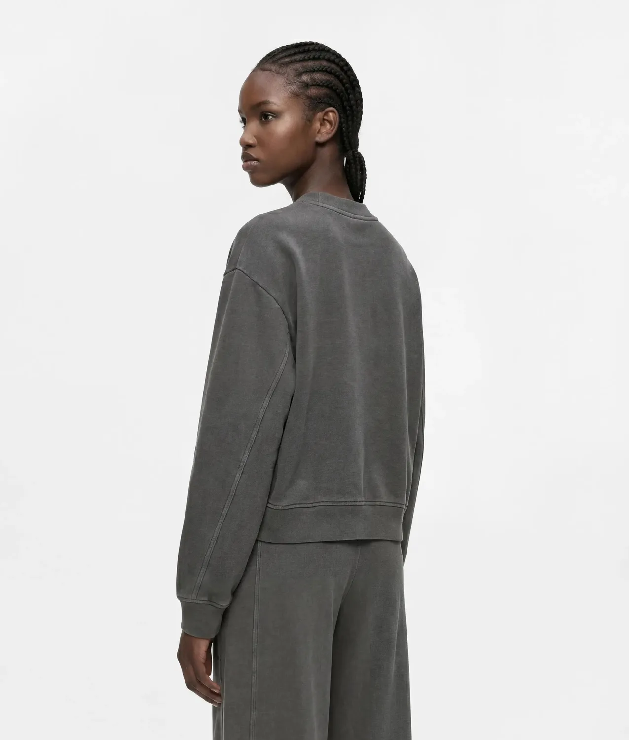 Karl Lagerfeld Jeans Boxy Washed Sweatshirt Wasch-Optik