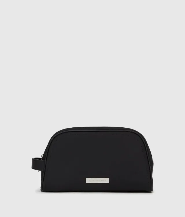 Karl Lagerfeld Ikon Nylon Vanity Case schwarz