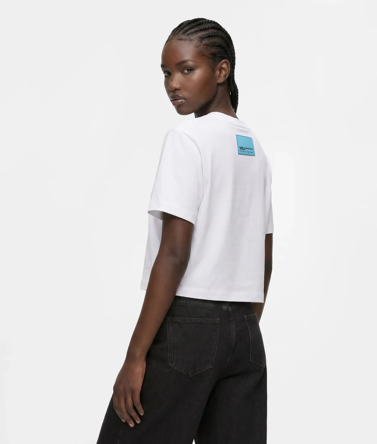 Karl Lagerfeld Eyewear KLJ X Pietro Terzini T-Shirt Cropped
