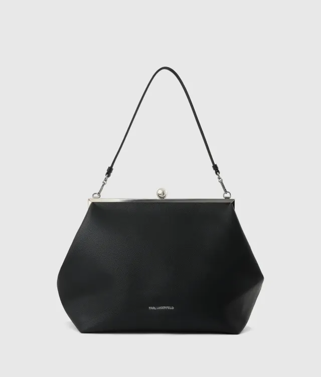 Karl Lagerfeld Essential Clutch XL Bügelverschluss