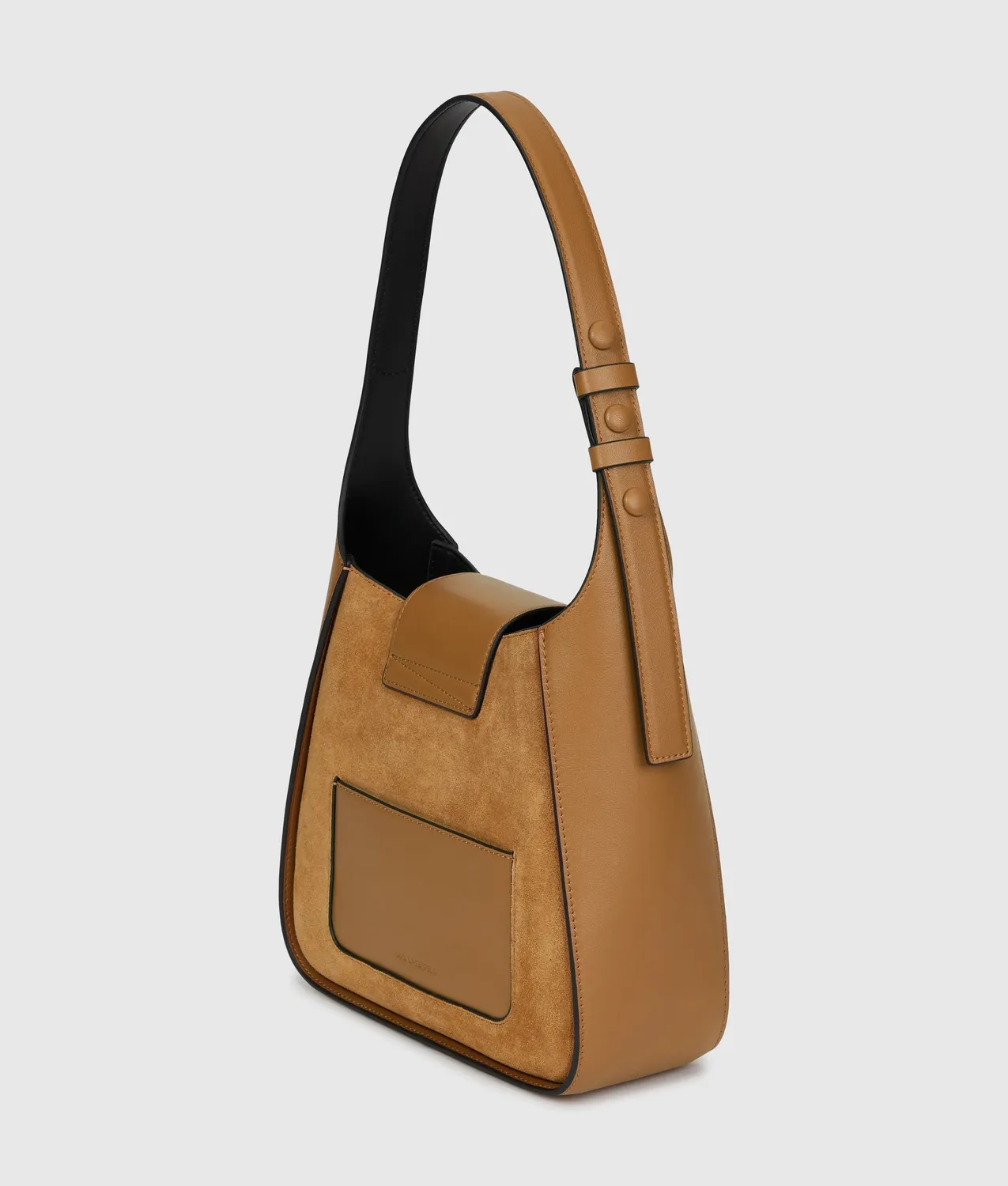 Karl Lagerfeld K/Signature Hobo Bag Leder Wildleder