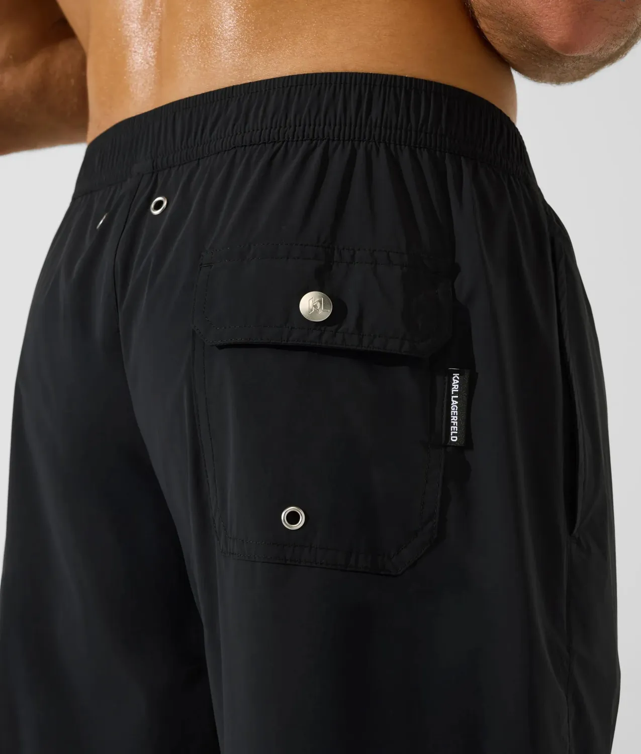 Karl Lagerfeld Logo Boardshorts Stretch medium