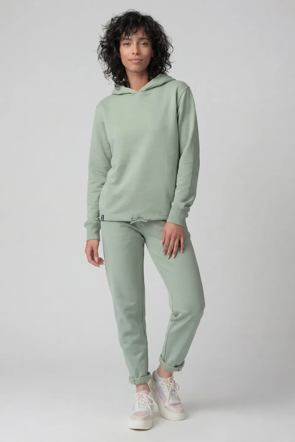 Alife & Kickin MalinAK A Sweatsuit Hellgrün Set