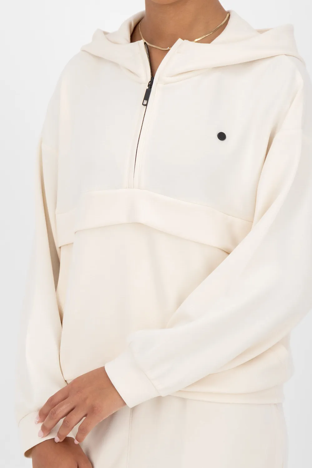 Alife & Kickin MajviAK T Hoodie Beige oversize supersoft