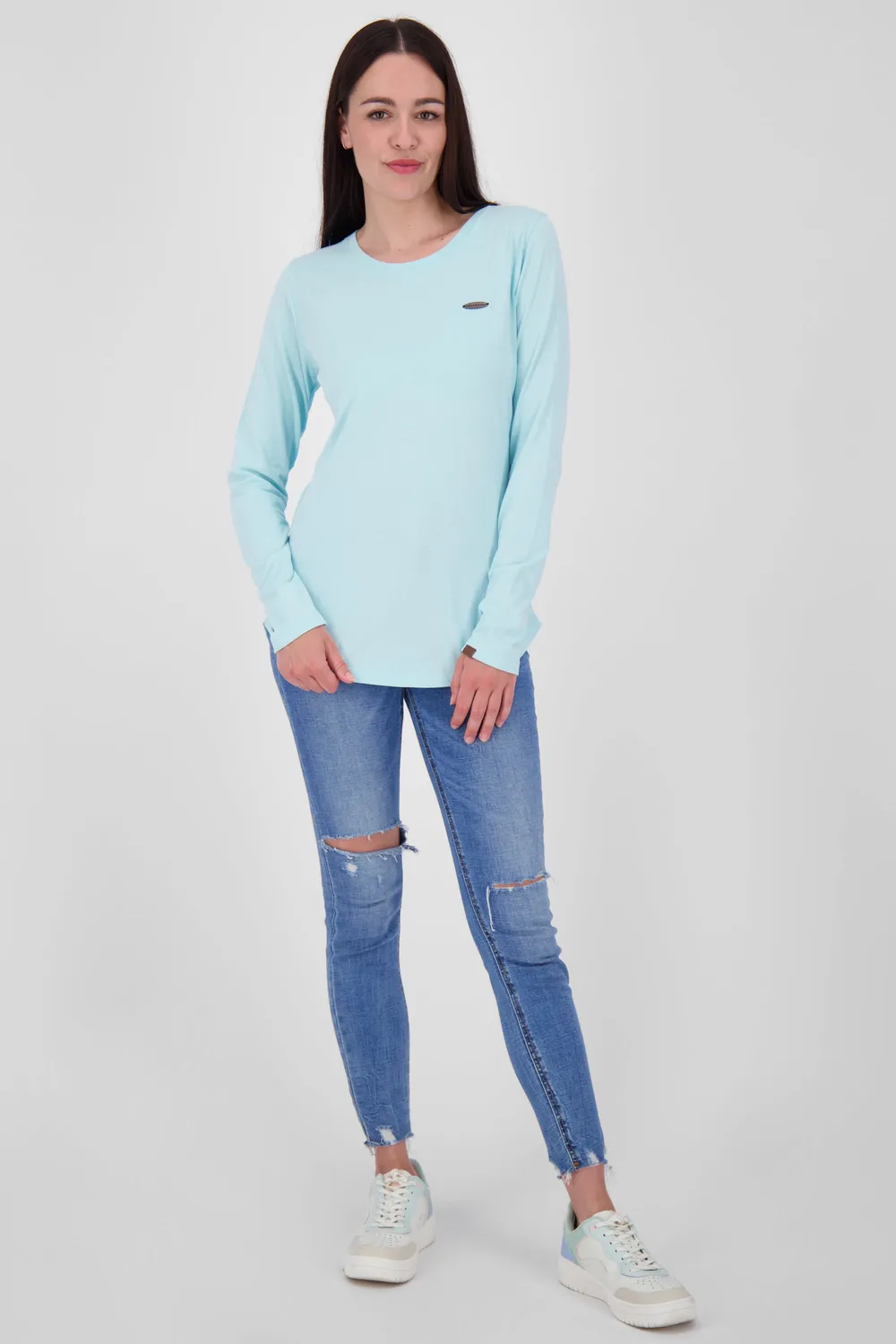 Alife & Kickin LeaAK A Longsleeve Hellblau Damen