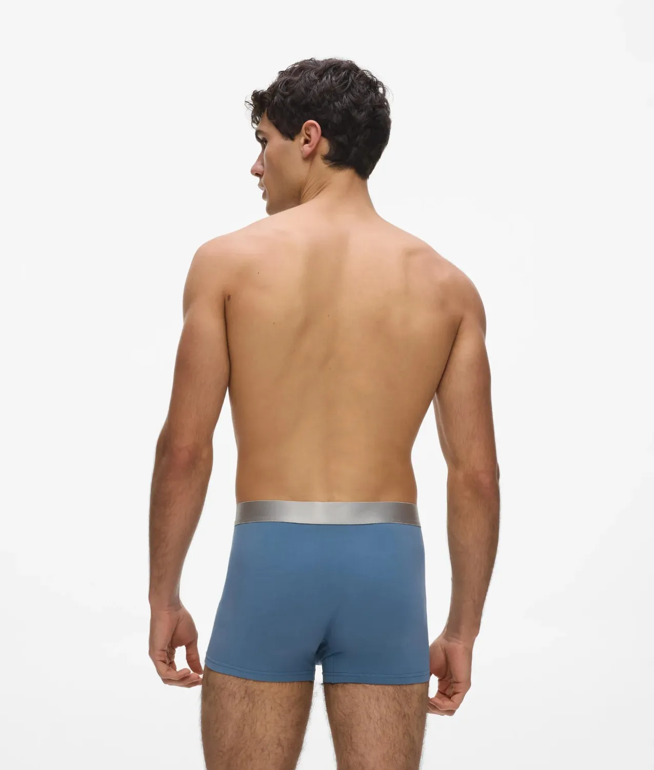 Karl Lagerfeld Metallic Logo Trunks 3er-Pack elastisch