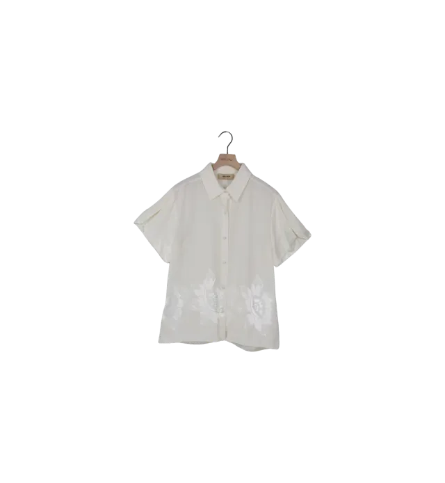 Mos Mosh MMTazhi Floralis Shirt Weiß M blumig