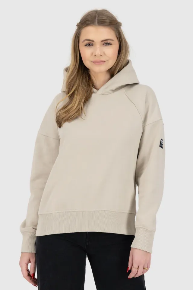 Alife & Kickin JessyAK A Hoodie beige Damen oversize