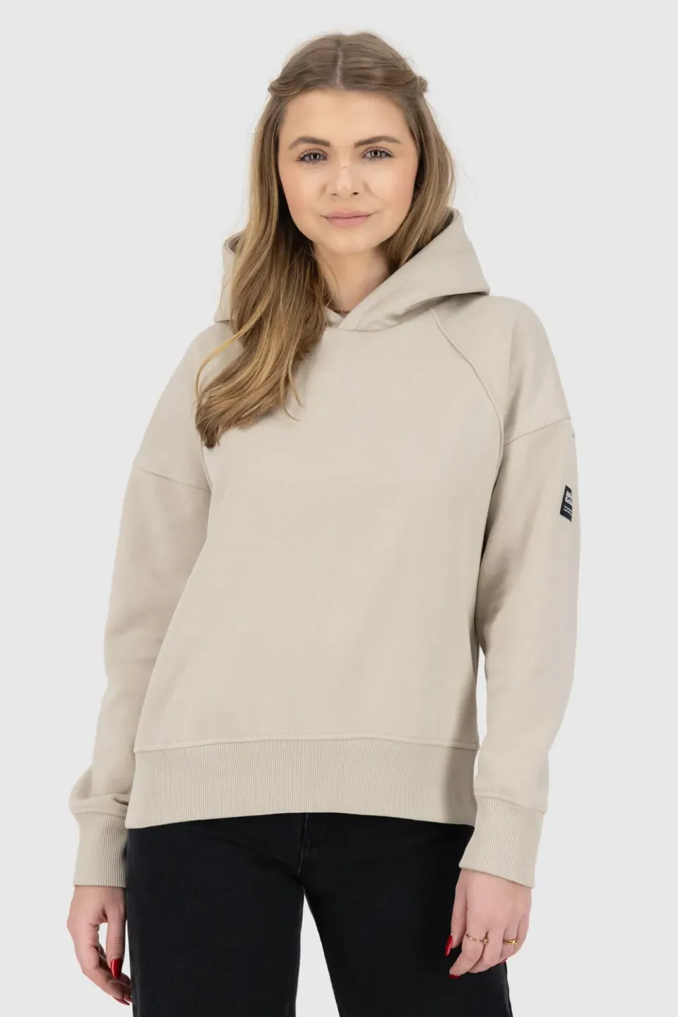Alife & Kickin JessyAK A Hoodie beige Damen oversize