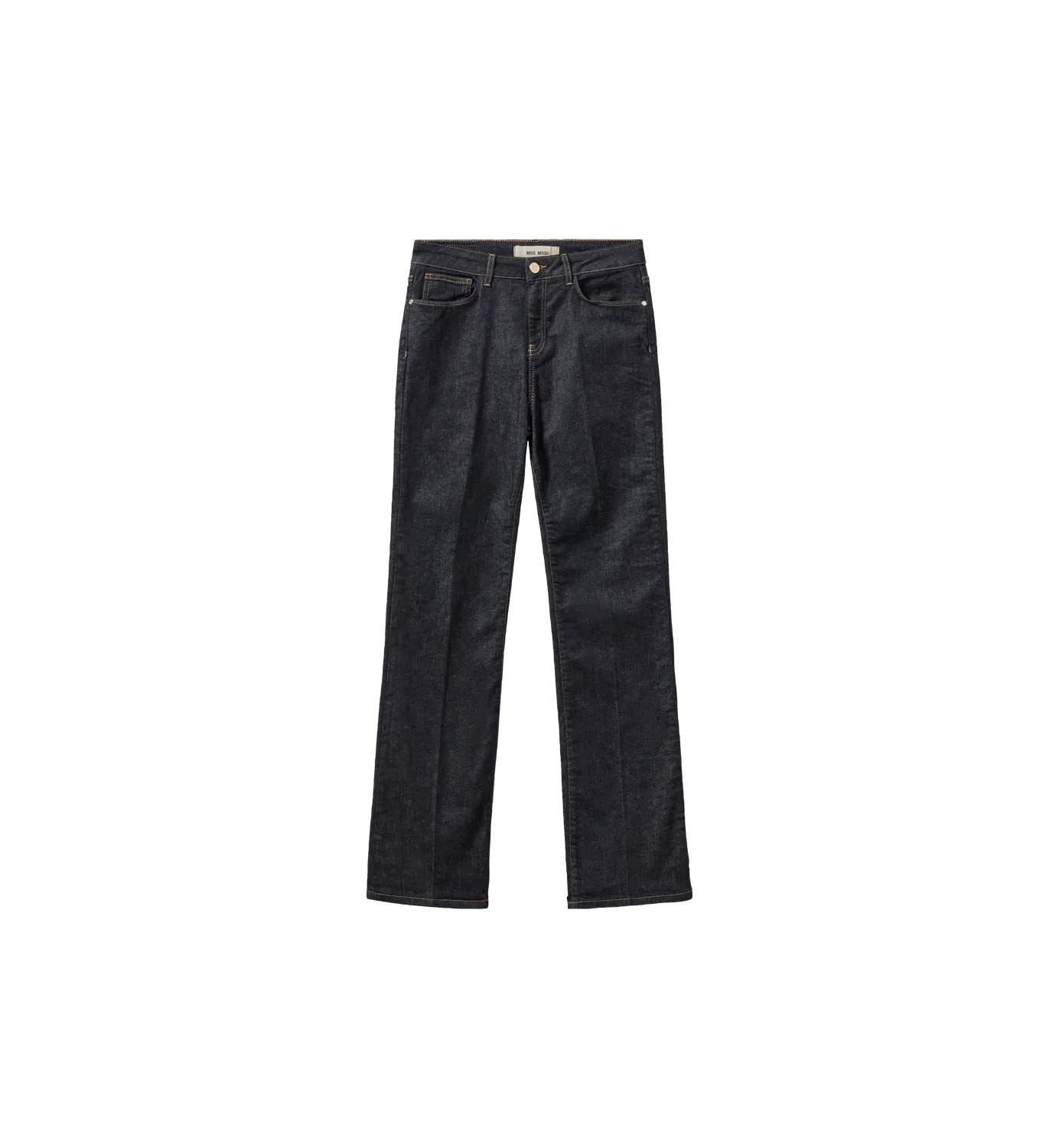 Mos Mosh Cecilia Cover Jeans Dark Blue High Waist Flare