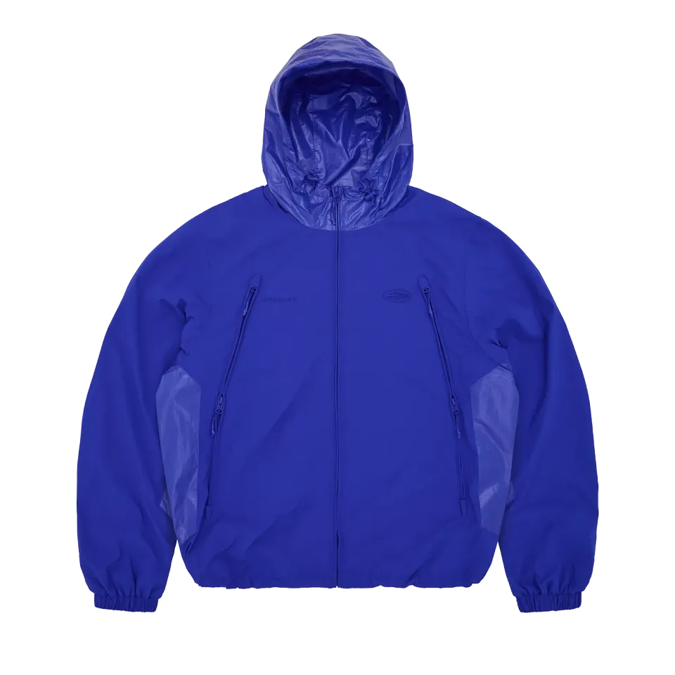 Corteiz Litework Quattro Jacke Royal Blue Nylon