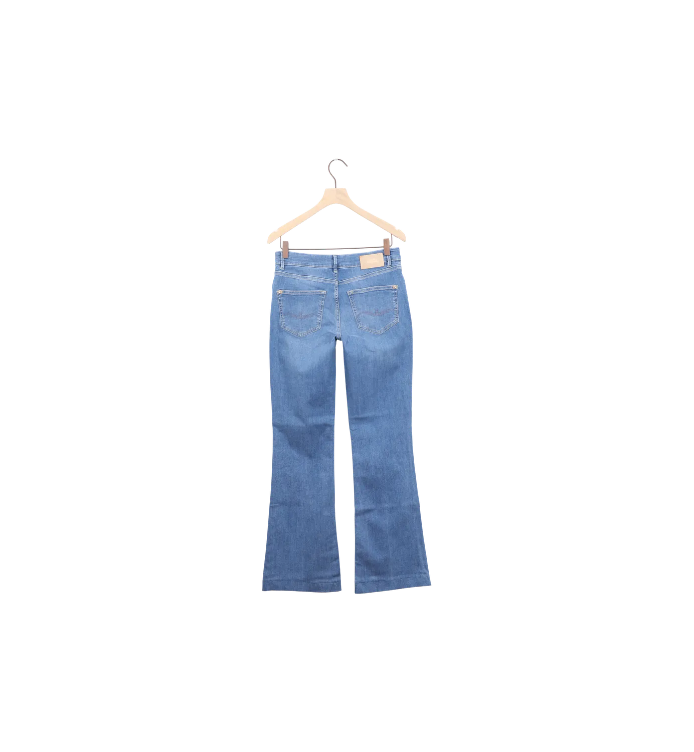 Mos Mosh ReLoved MMAlli Sea Flare Jeans 28 Hellblau