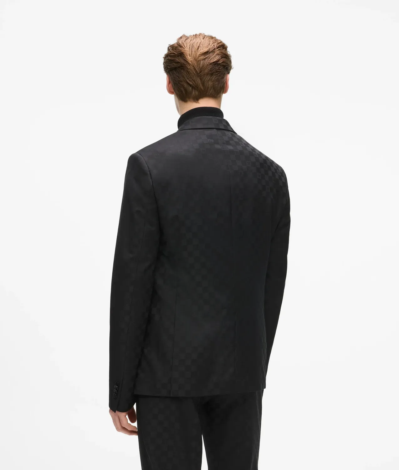 Karl Lagerfeld Checked Blazer doppelreihig kariert