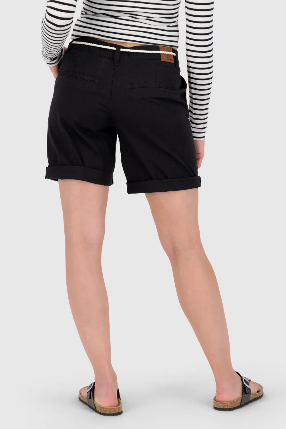 Alife & Kickin AyanaAK A Shorts Long Schwarz Damen
