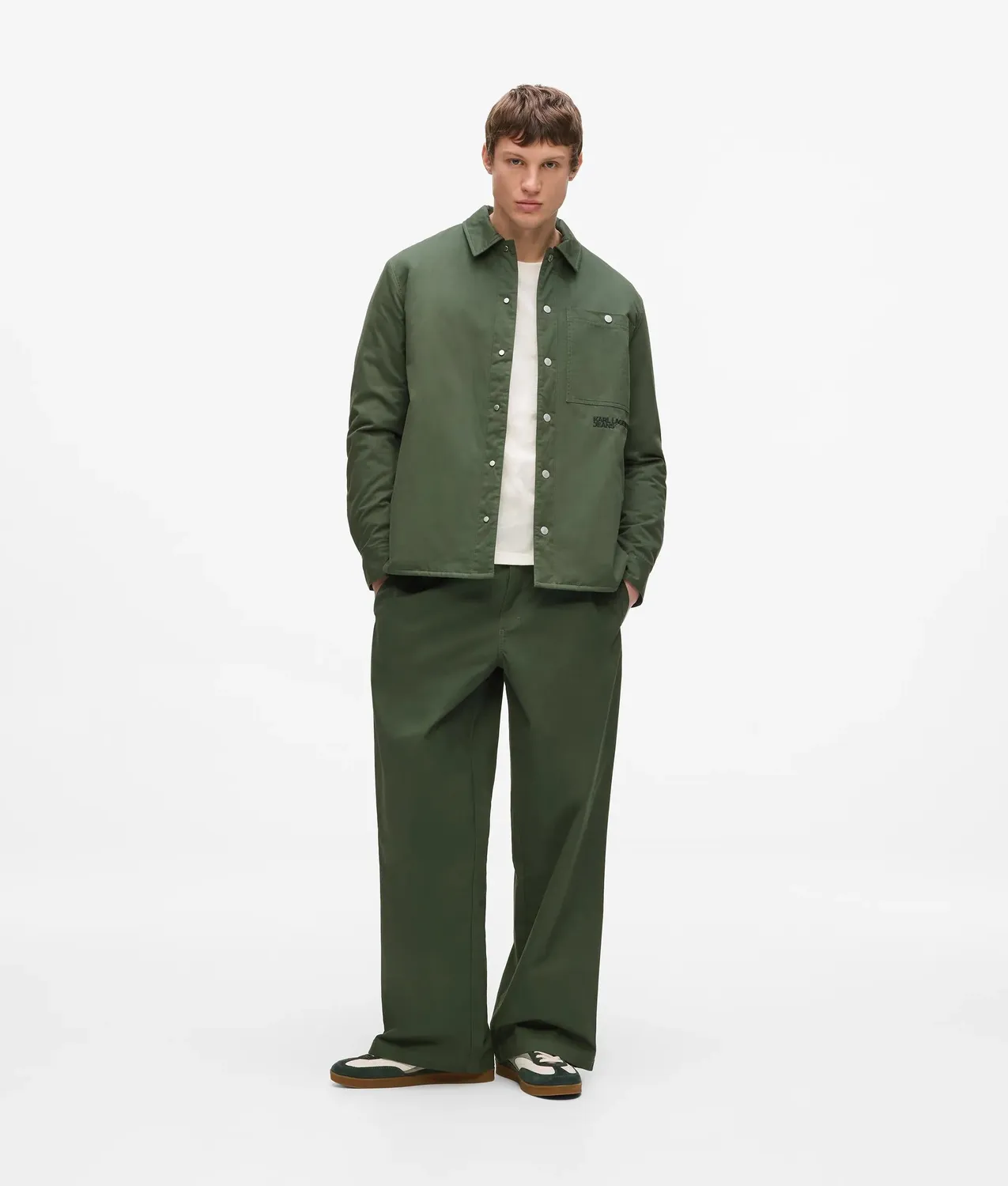 Karl Lagerfeld KLJ Drawcord Hose Baumwolle Herren