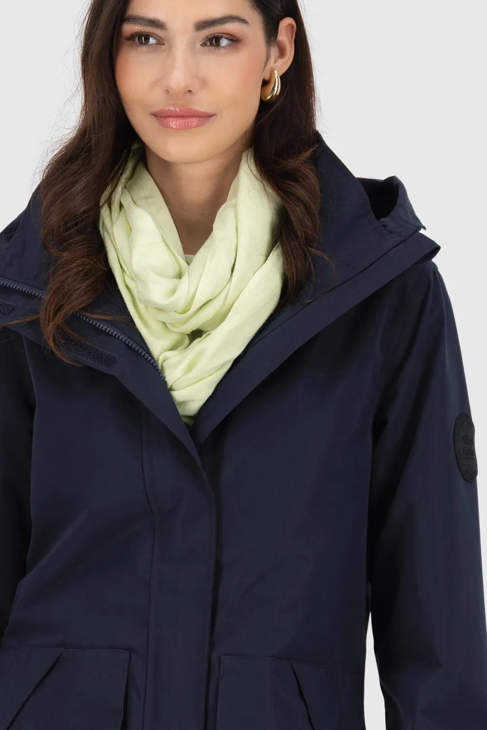 Alife & Kickin ArlettaAK A Parka Damen dunkelblau ungefüttert