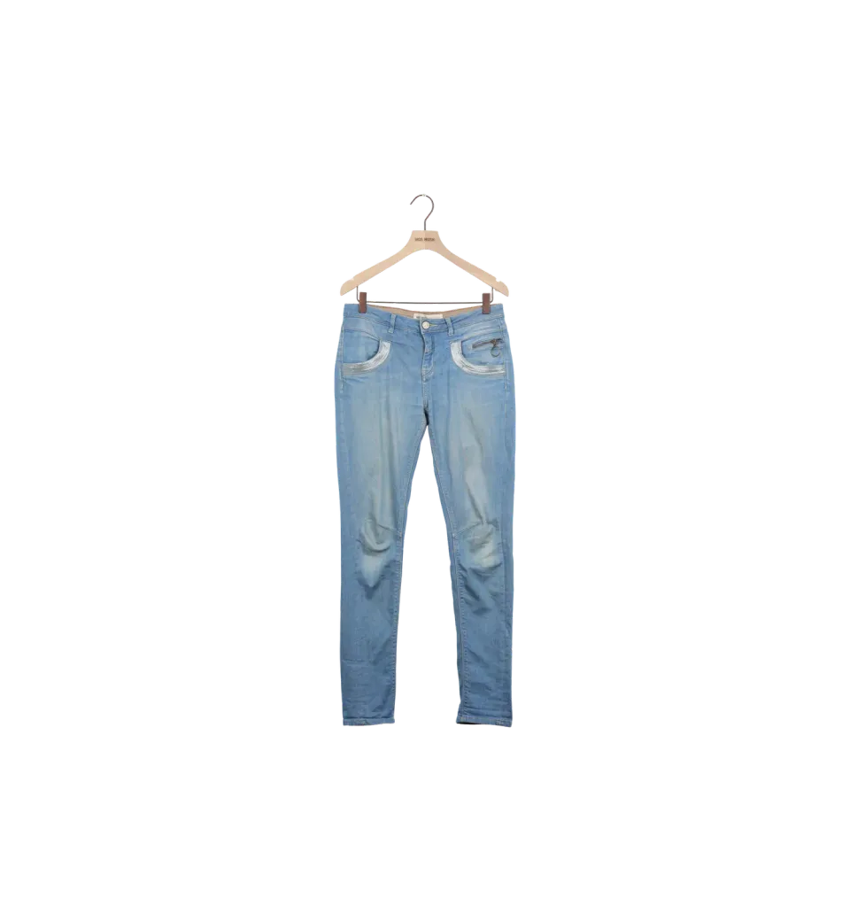 Mos Mosh MMNaomi Glam Jeans Blau Denim 27