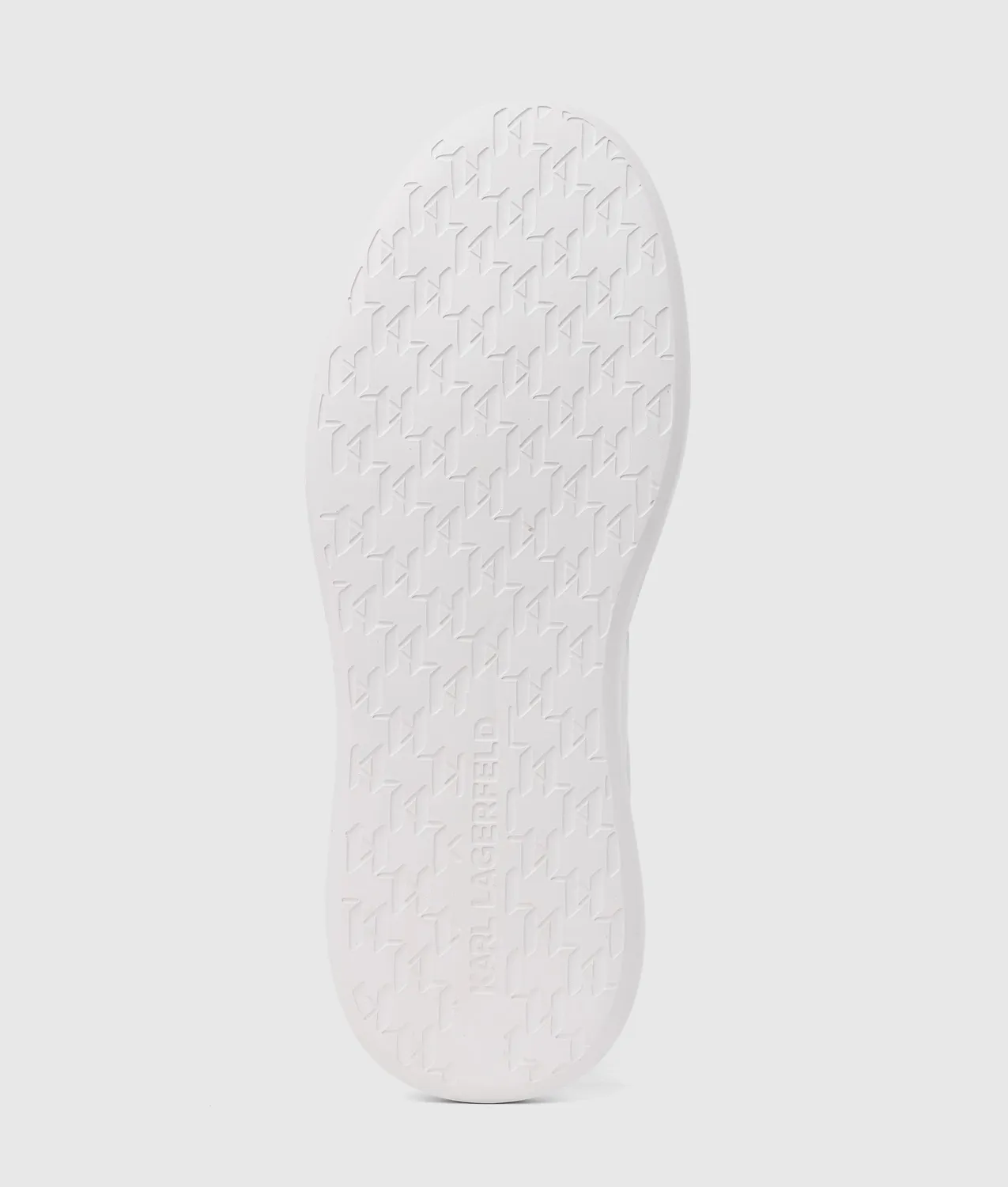 Karl Lagerfeld Kore Sneaker Glattleder Weiß