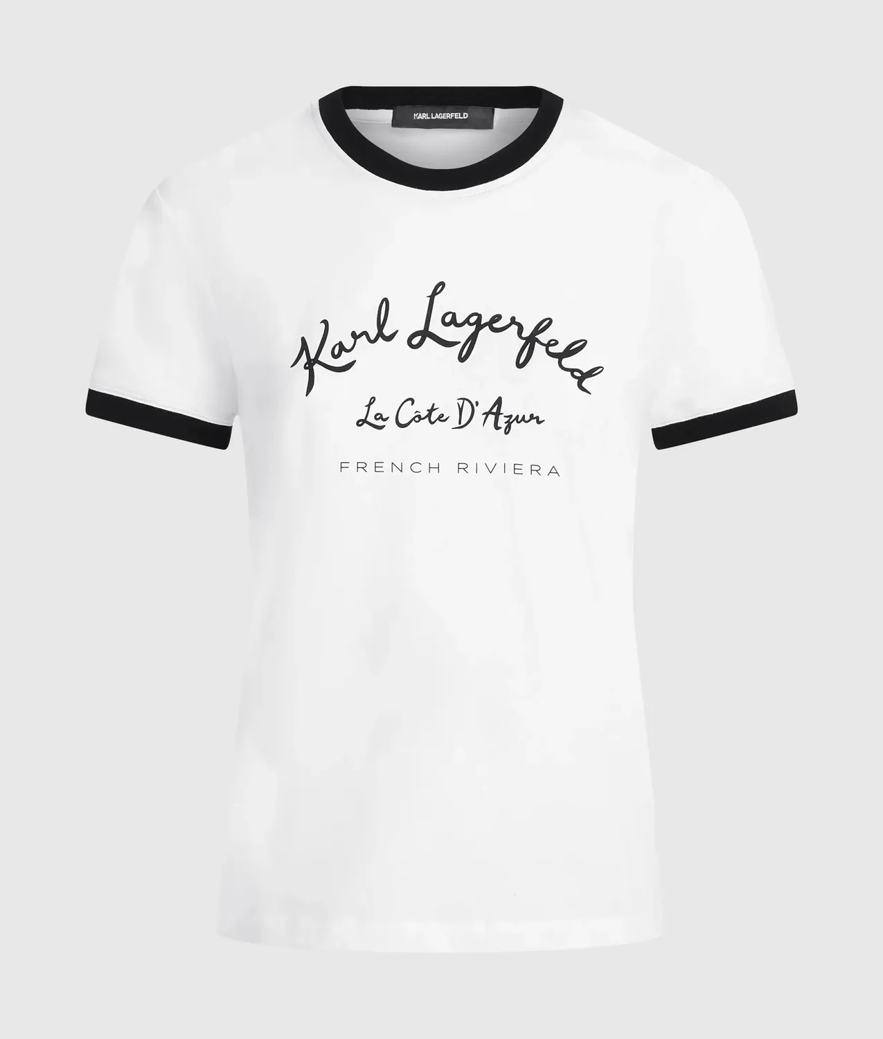 Karl Lagerfeld Cote D'Azur T-Shirt Paspel Unisex