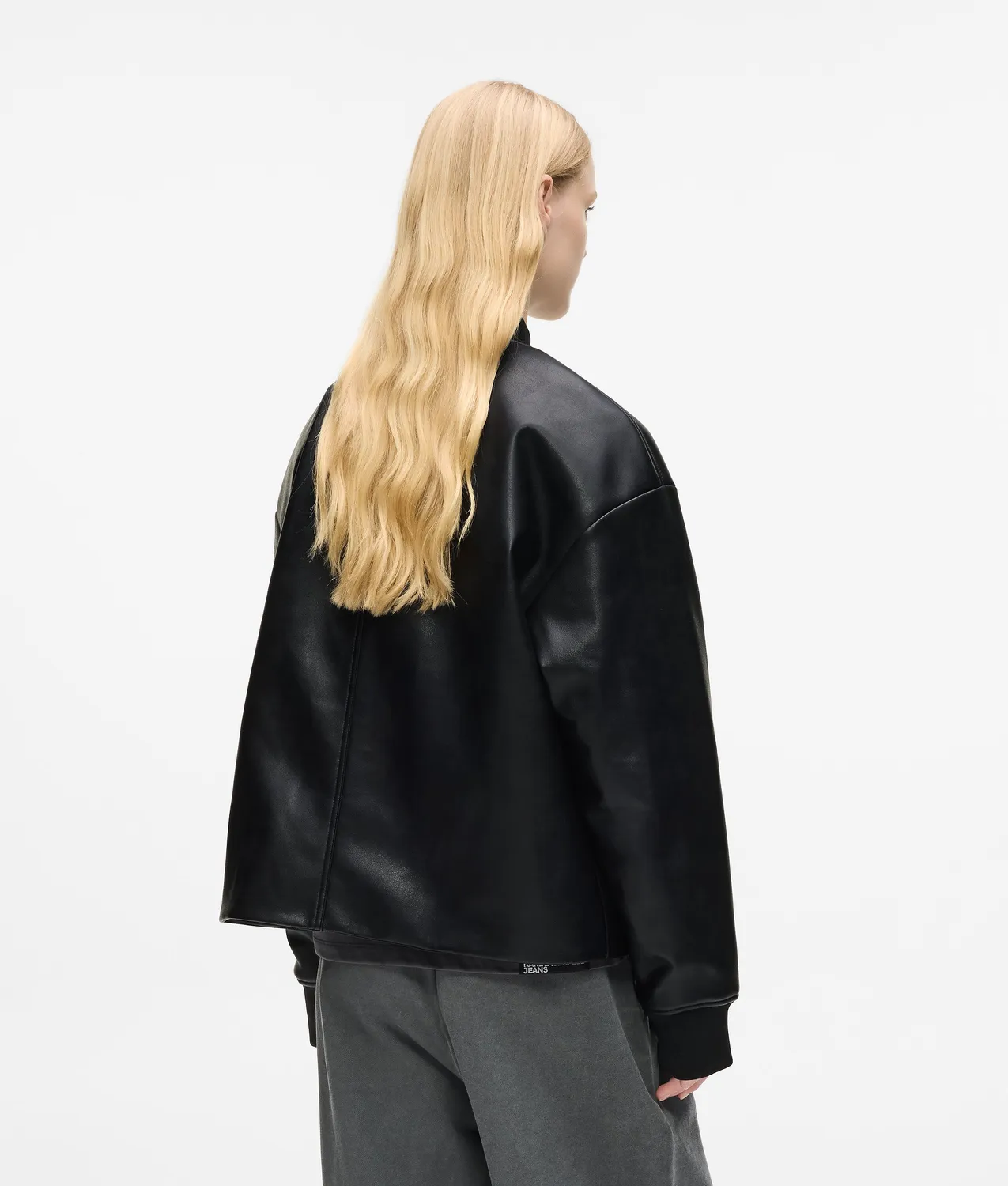Karl Lagerfeld KL Jeans Bomberjacke Kunstleder