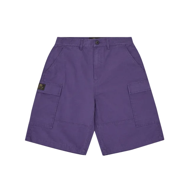 Corteiz Guerillaz Cargo Short Cargoshorts Lila Ripstop