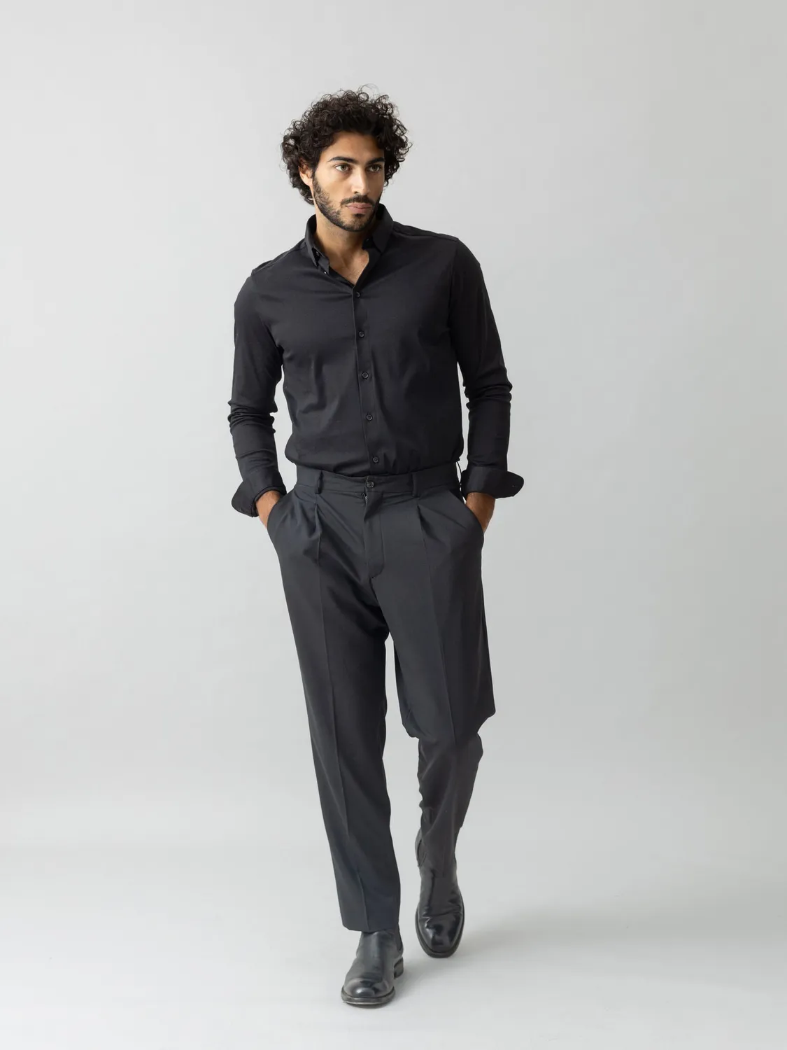 Mos Mosh MMGMarley Jersey-Hemd Button-Down Regular Fit