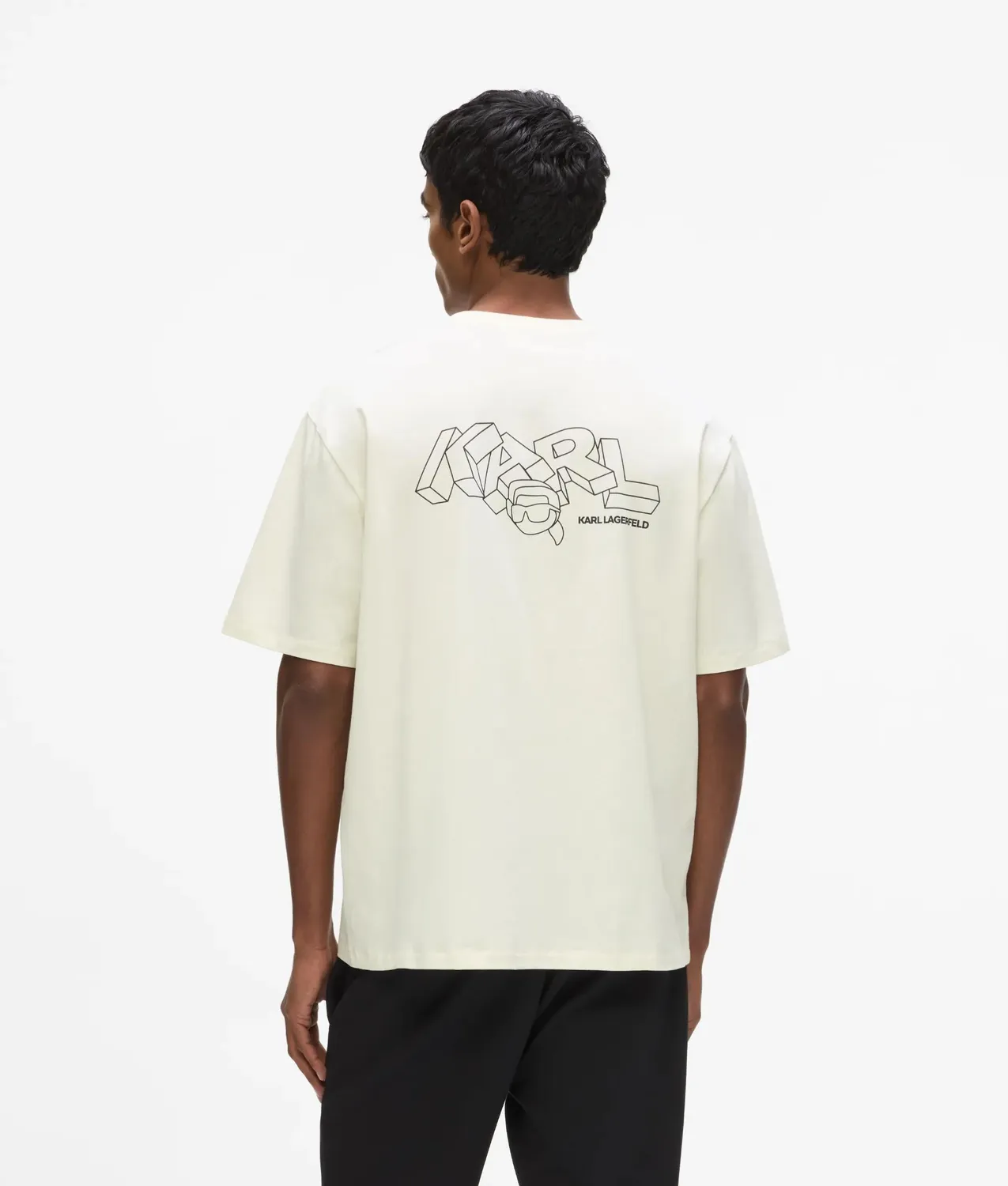 Karl Lagerfeld Ikon Graphic Print T-Shirt Herren