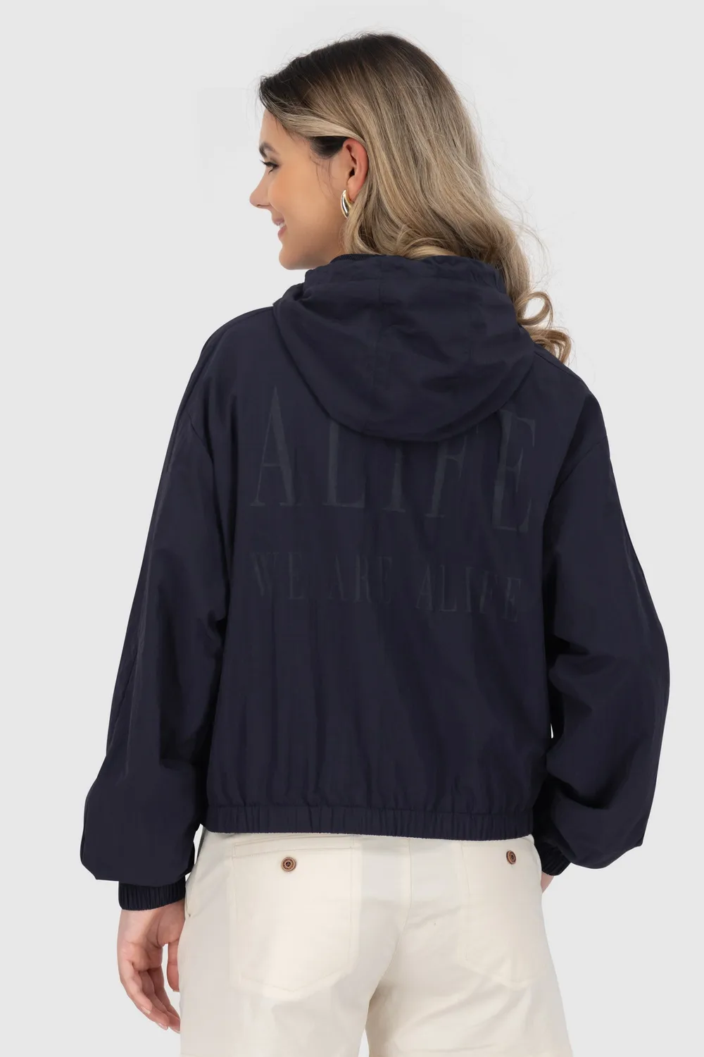 Alife & Kickin JovanaAK A Jacke dunkelblau leicht