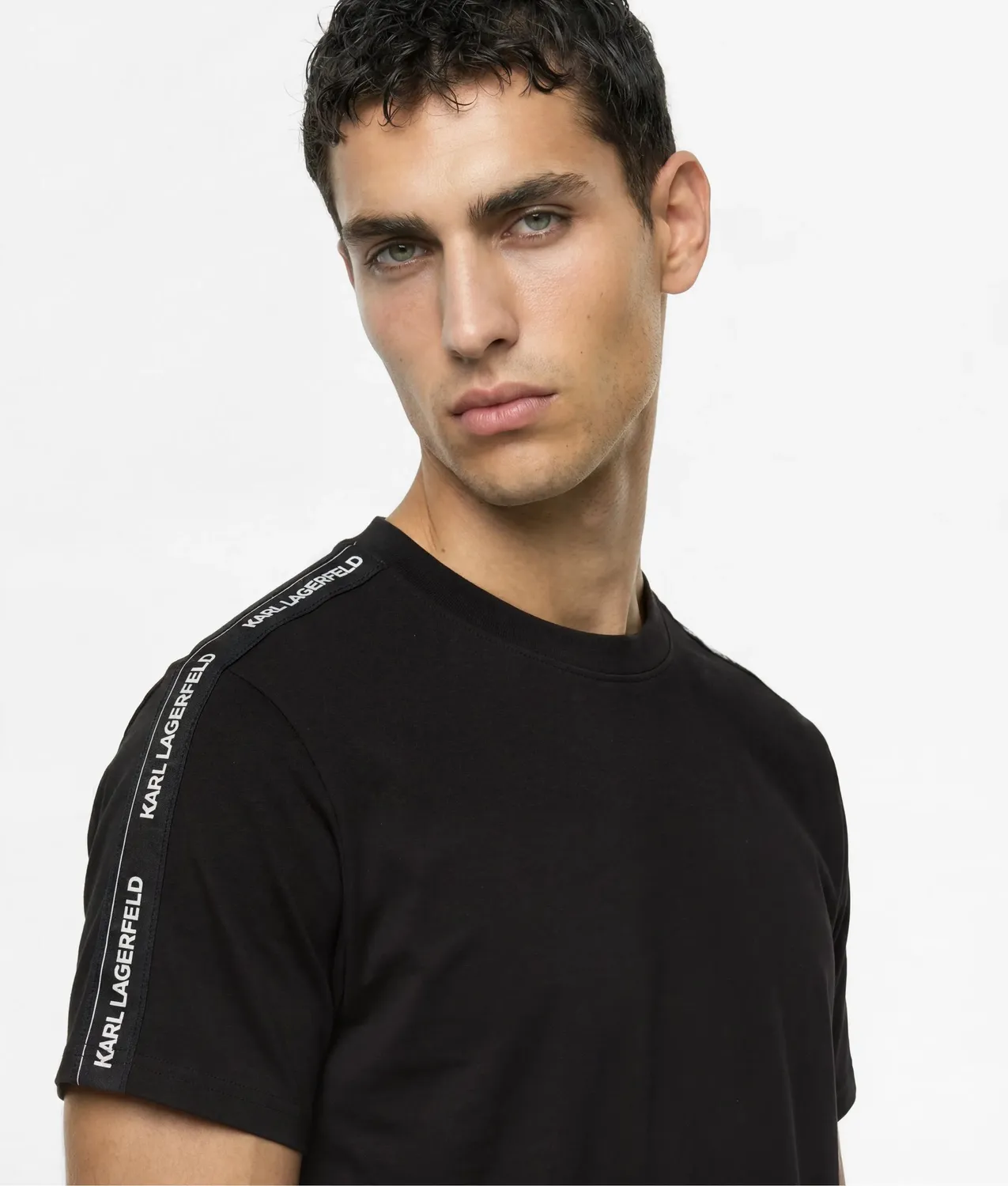 Karl Lagerfeld Logo T-Shirt Loungewear Logo-Tape