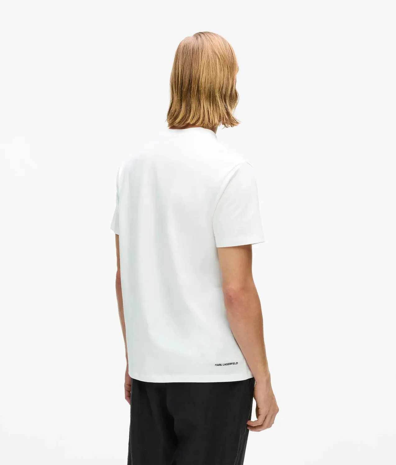 Karl Lagerfeld Logo T-Shirt Brustprint regular