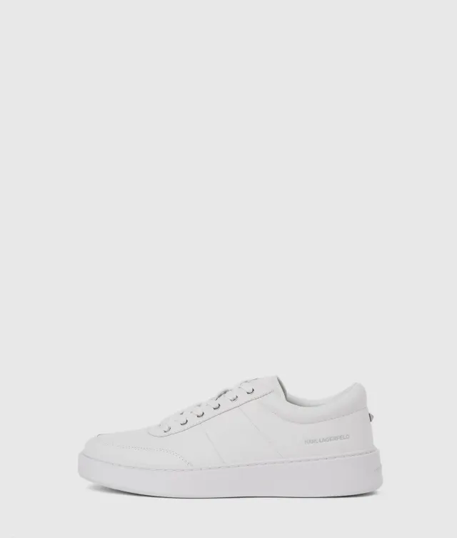 Karl Lagerfeld Flint II Sneaker Leder Gr. 10 schwarz