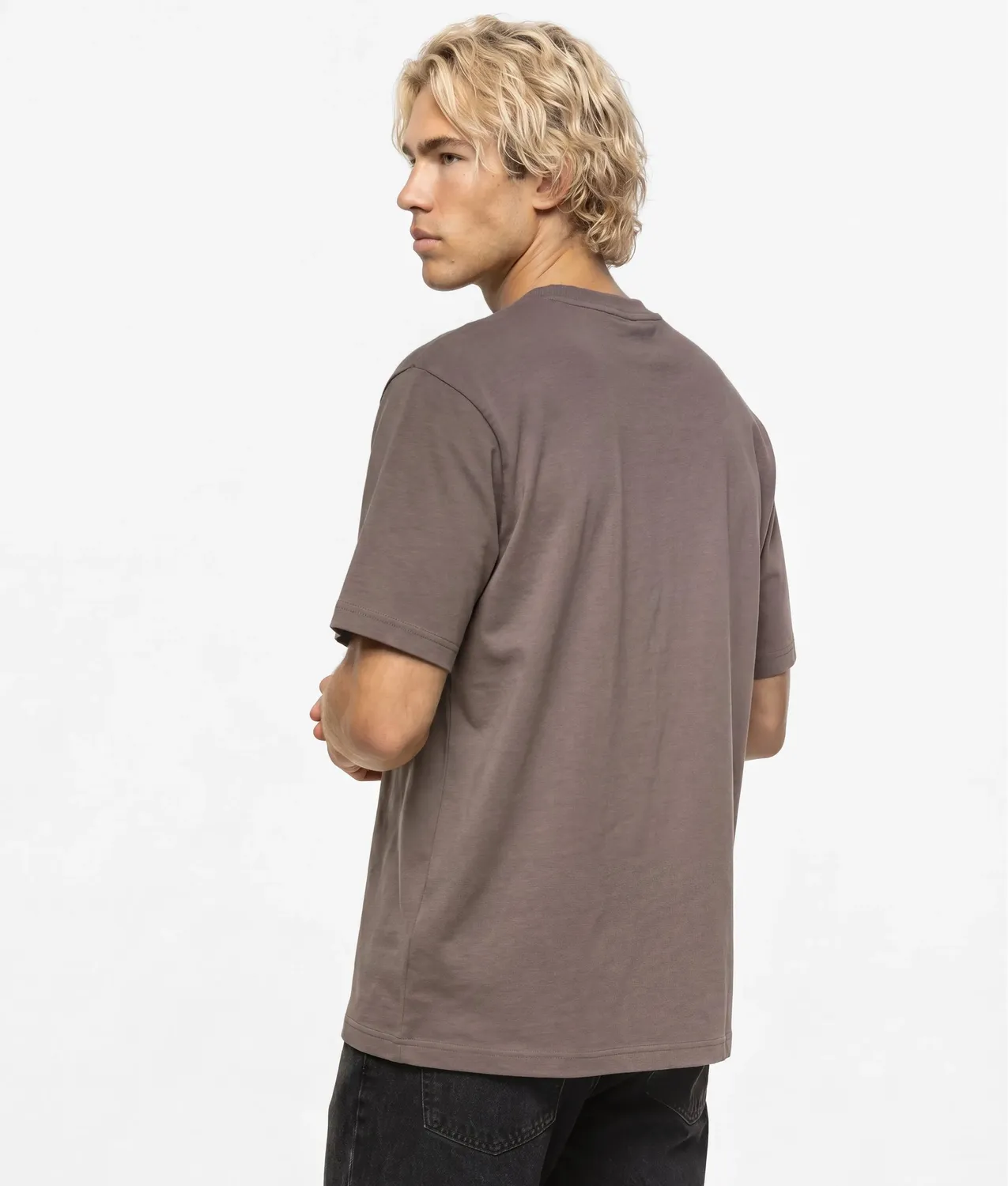 Karl Lagerfeld KL Jeans Relaxed T-Shirt Naht schwarz
