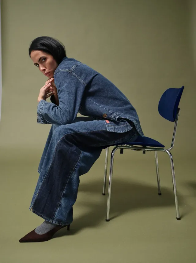 Mos Mosh Best Tales Jeans Blue Denim Barrel