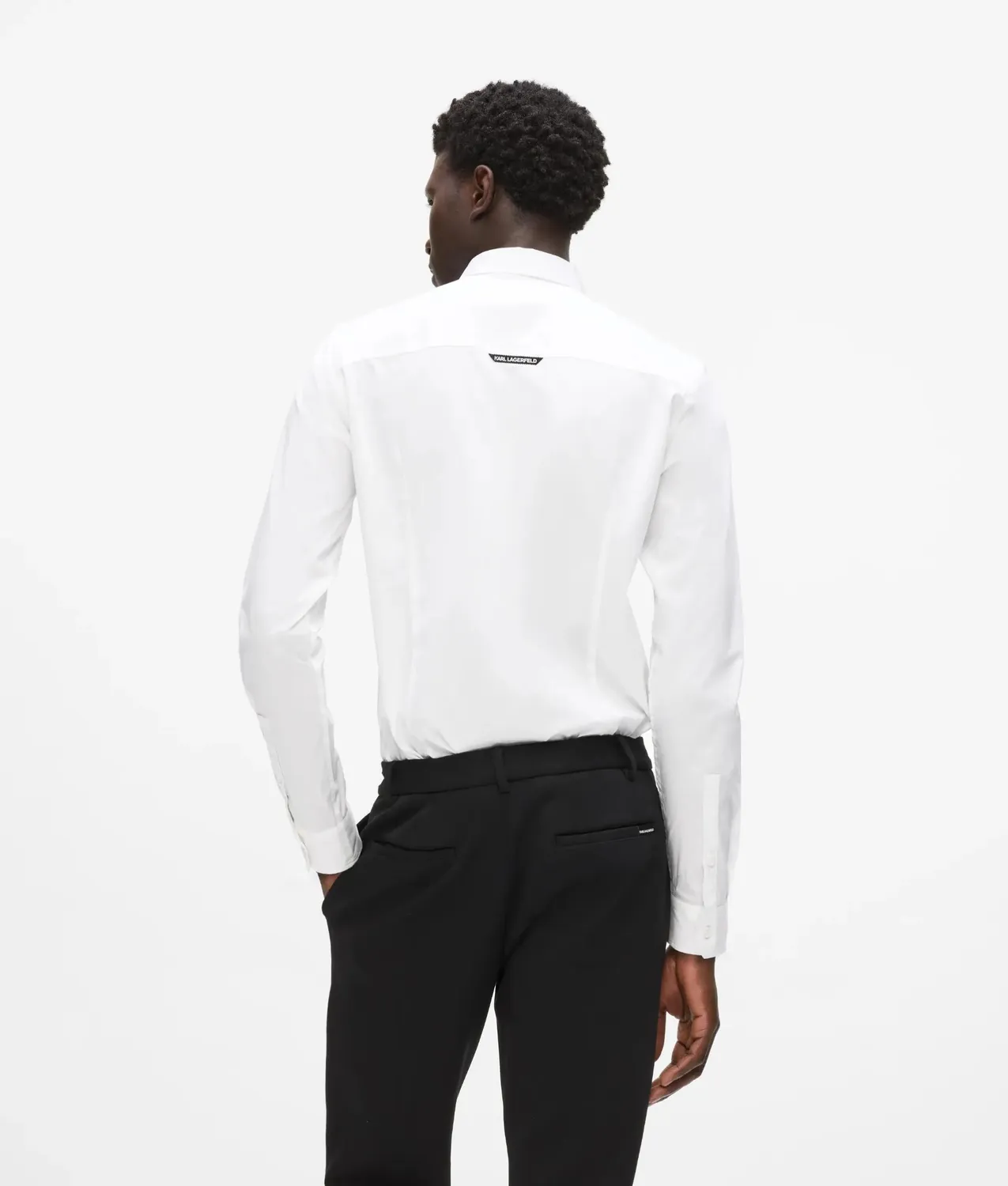 Karl Lagerfeld Monogram Slim Fit T-Shirt Baumwolle stretch