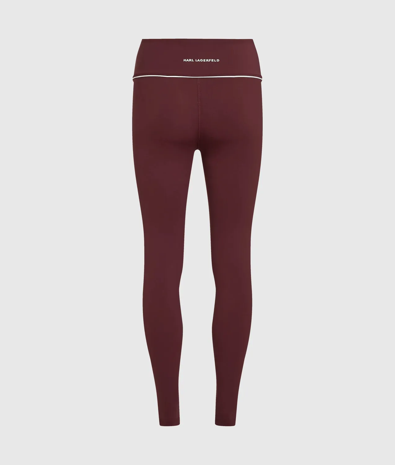 Karl Lagerfeld Contrast Piping Leggings Athleisure