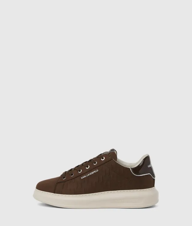 Karl Lagerfeld Monogram Kapri Sneaker Nubuk Größe 7-13 Logo