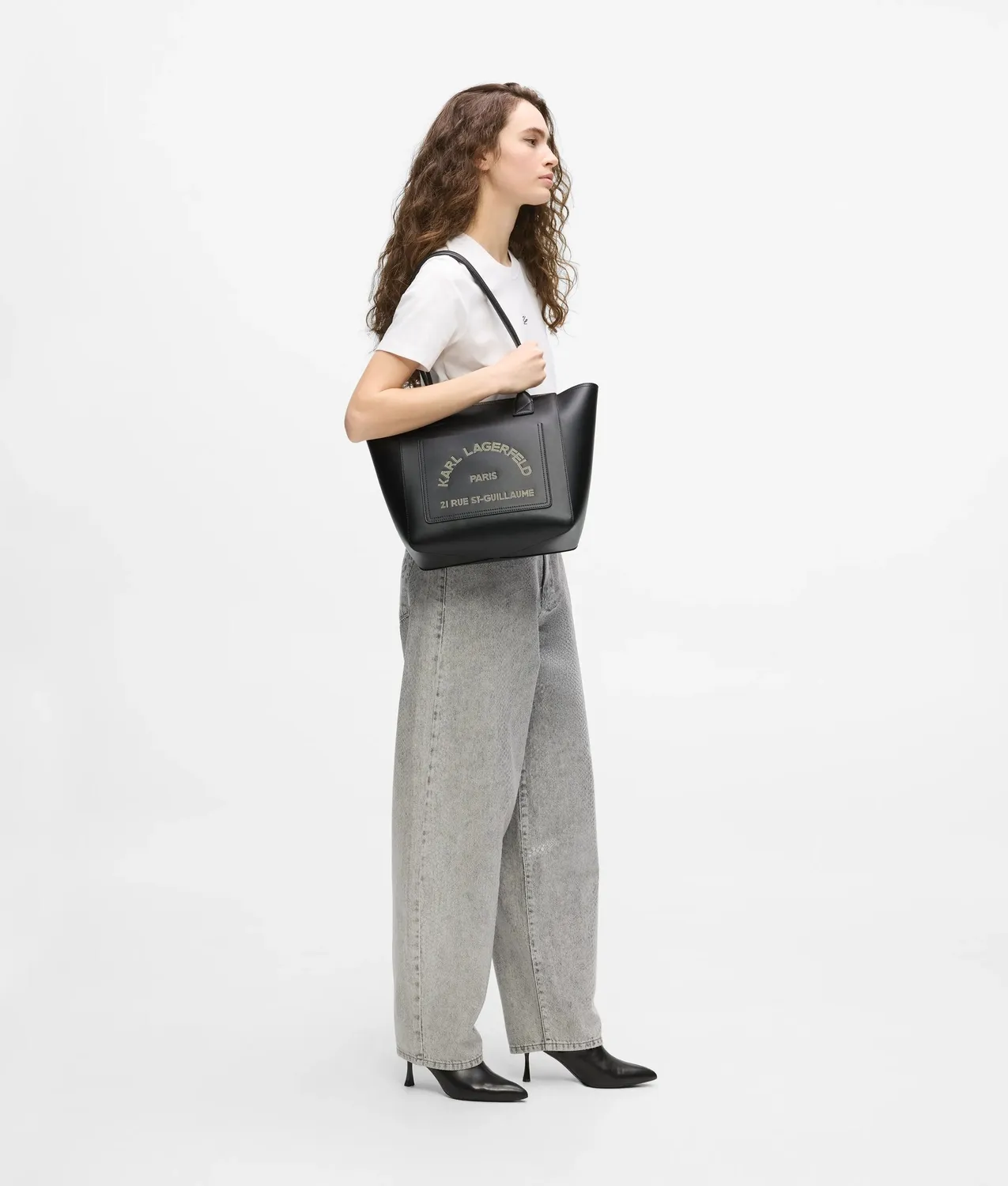 Karl Lagerfeld K/Daily Medium Tote Tasche mit Laptopfach