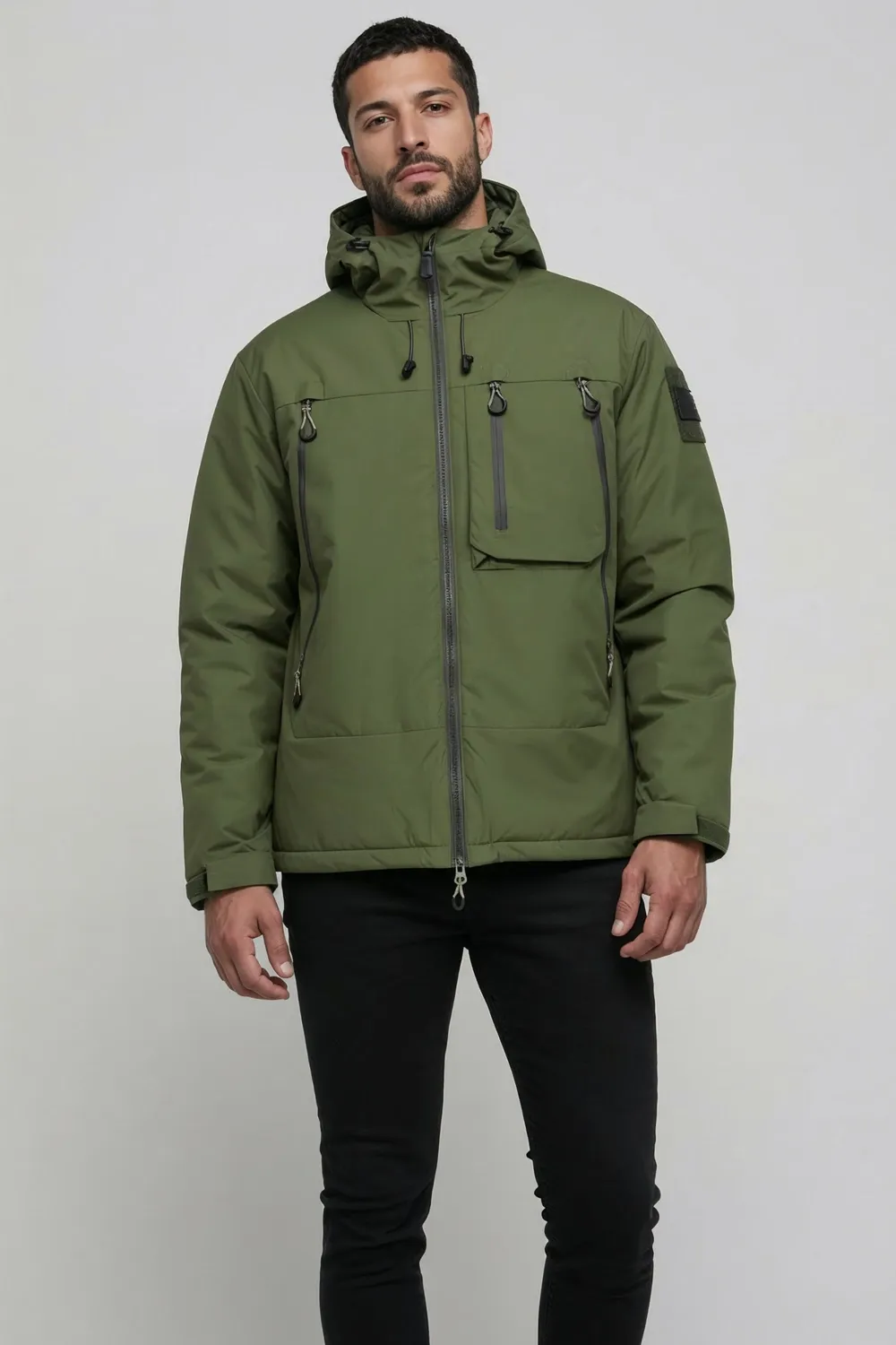 Alife & Kickin MosesAK A Puffer Jacket Grün Herren