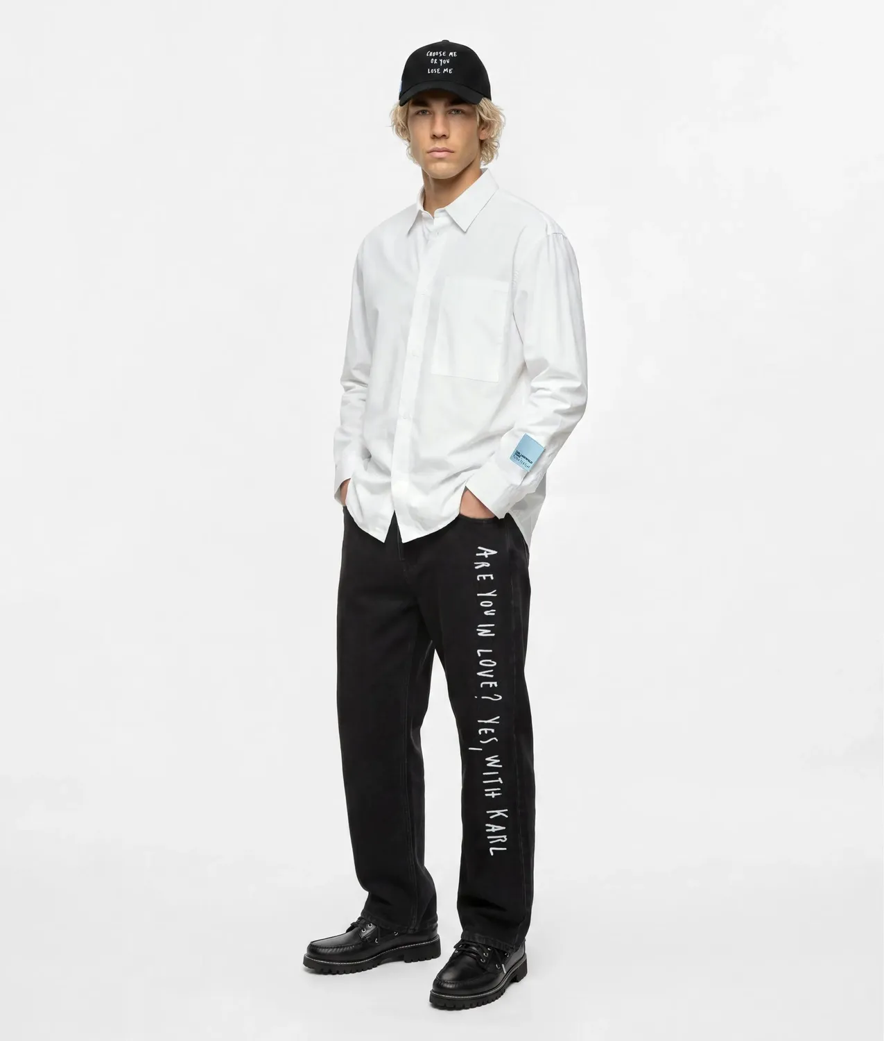 Karl Lagerfeld KLJ X Pietro Terzini Relaxed Jeans Statement