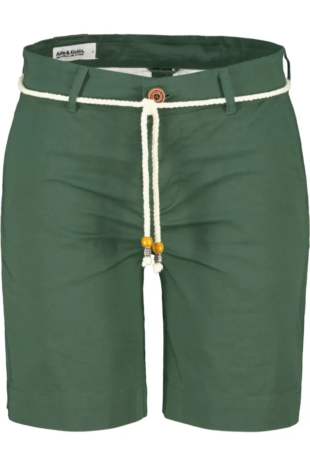 Alife & Kickin JulesAK A Shorts Dunkelgrün Baumwolle