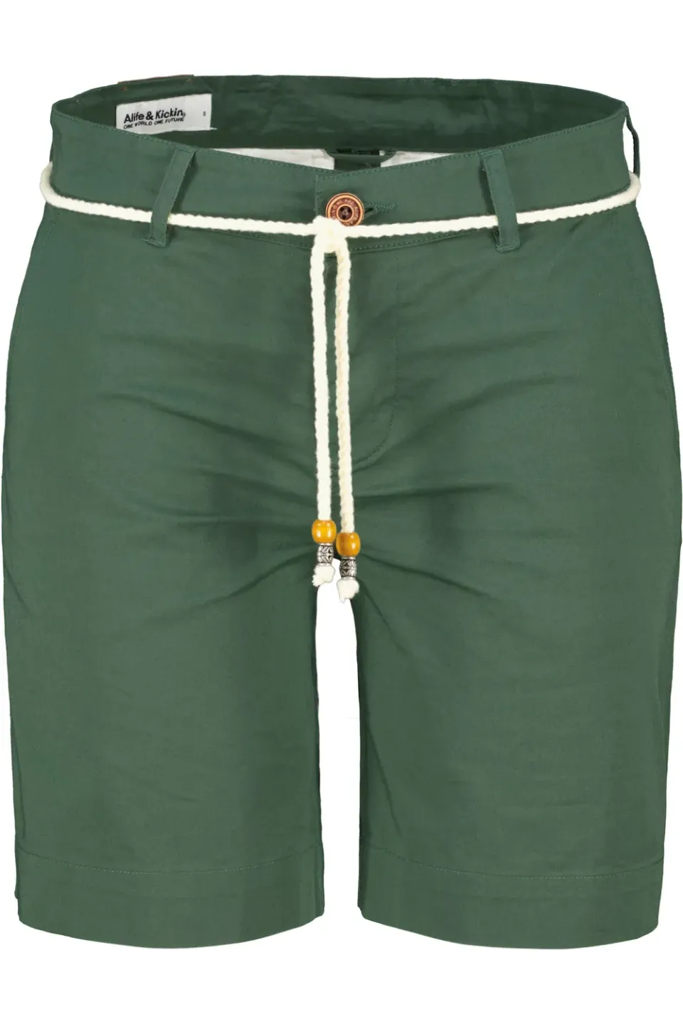 Alife & Kickin JulesAK A Shorts Dunkelgrün Baumwolle