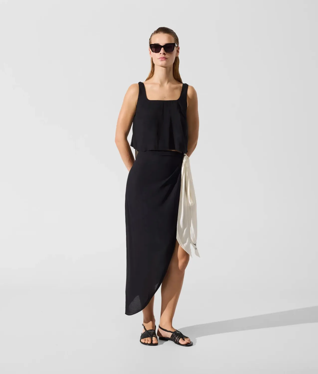 Karl Lagerfeld Signature Bow Strandtop Schleife XS-XL