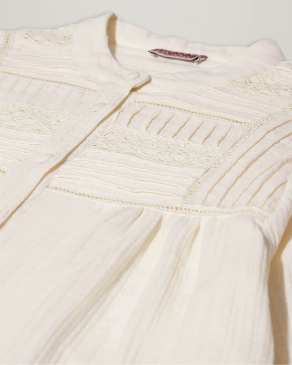 Mos Mosh MMHStory Lace Bluse Baumwolle Spitze entspannt