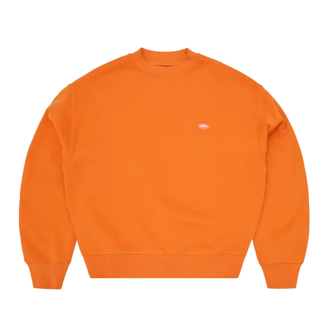 Corteiz Mini Island Crewneck Orange 440GSM Boxy