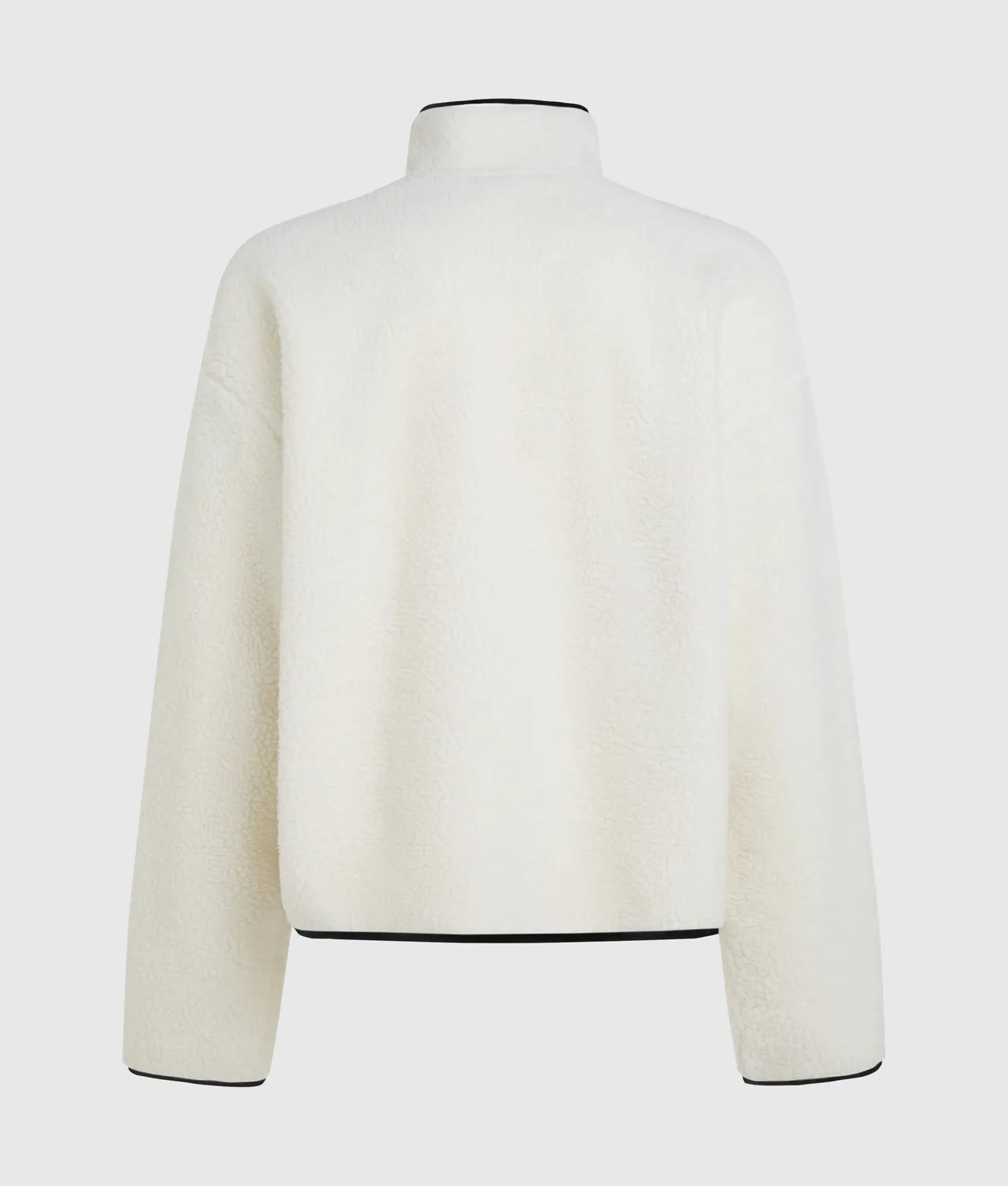 Karl Lagerfeld Half-Zip Fleece Sweatshirt Teddy