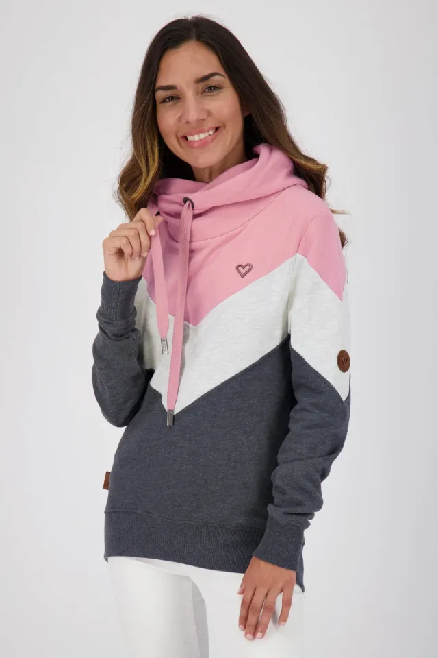 Alife & Kickin StellaAK A Hoodie Rosa Print
